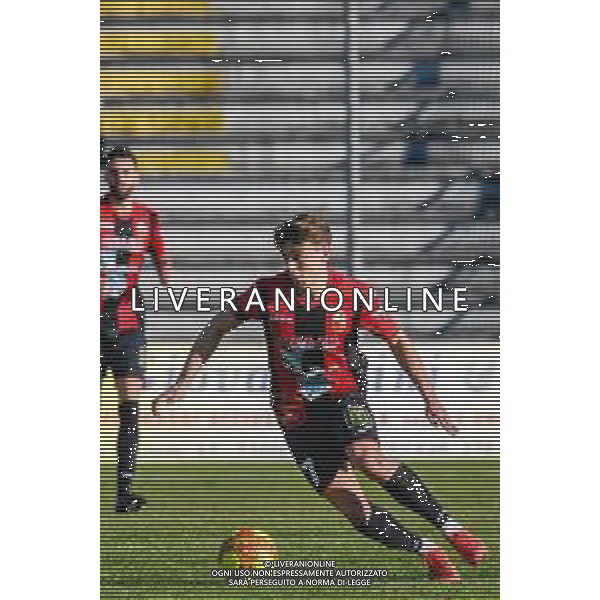 Fabio Fagiolini/LM - Lucchese vs Novara Calcio - Italian football Serie C match 2020/2021 31 January 2021 - Porta Elisa stadium, lucca, Italy Photo showing: Giovanni Nannelli (Lucchese) @LM/Fabio Fagiolini AG ALDO LIVERANI SAS