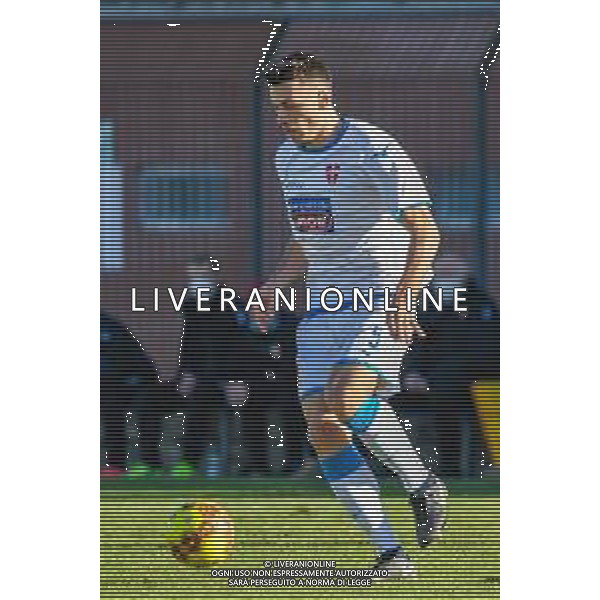 Fabio Fagiolini/LM - Lucchese vs Novara Calcio - Italian football Serie C match 2020/2021 31 January 2021 - Porta Elisa stadium, lucca, Italy Photo showing: Davide Bove (Novara) @LM/Fabio Fagiolini AG ALDO LIVERANI SAS