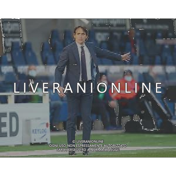 Atalanta-Lazio Campionato di Calcio serie A TIM 2020/2021 20a giornata Bergamo, 31 Gennaio 2021 Nella foto: Simone Inzaghi allenatore lazio Ph. Soli - Ag. Aldo Liverani/ AGENZIA ALDO LIVERANI SAS