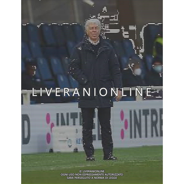 Atalanta-Lazio Campionato di Calcio serie A TIM 2020/2021 20a giornata Bergamo, 31 Gennaio 2021 Nella foto: Giampiero Gasperini allenatore atalanta Ph. Soli - Ag. Aldo Liverani/ AGENZIA ALDO LIVERANI SAS