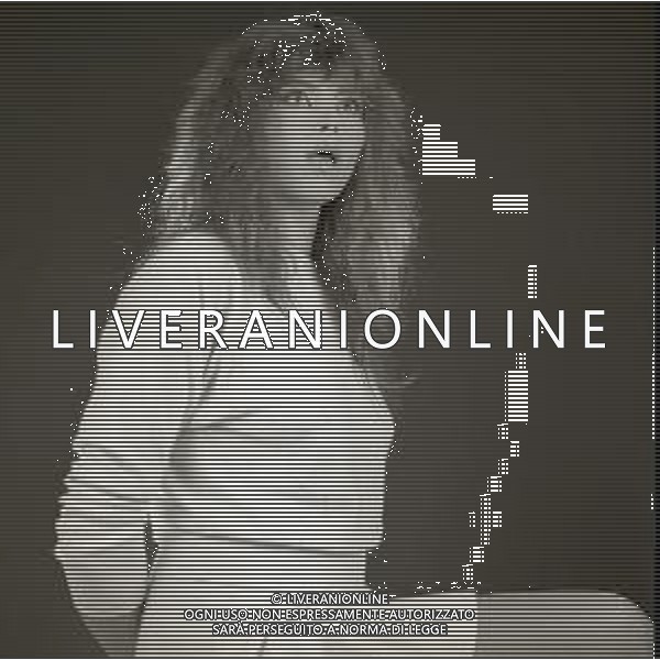 RETROSPETTIVA MARINA OCCHIENA CANTANTE NELLA FOTO MARINA OCCHIENA NELL\'ANNO 1982 A MILANO AG ALDO LIVERANI SAS  