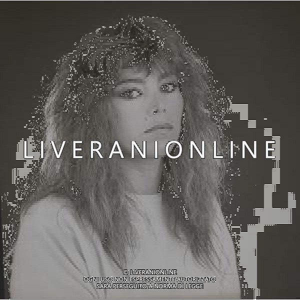 RETROSPETTIVA MARINA OCCHIENA CANTANTE NELLA FOTO MARINA OCCHIENA NELL\'ANNO 1982 A MILANO AG ALDO LIVERANI SAS  