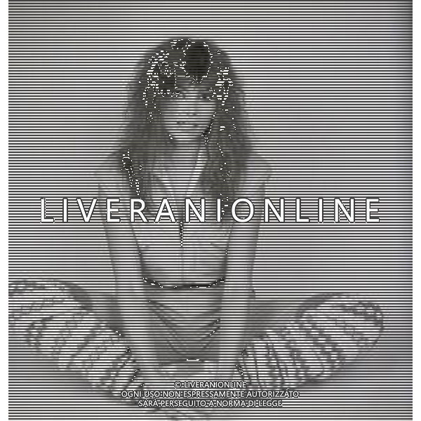 RETROSPETTIVA MARINA OCCHIENA CANTANTE NELLA FOTO MARINA OCCHIENA NELL\'ANNO 1982 A MILANO AG ALDO LIVERANI SAS  