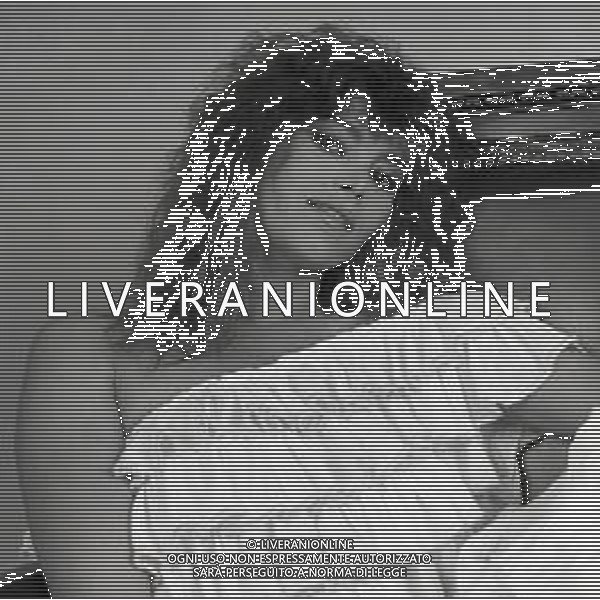 RETROSPETTIVA MARINA OCCHIENA CANTANTE NELLA FOTO MARINA OCCHIENA NELL\'ANNO 1982 A MILANO AG ALDO LIVERANI SAS  