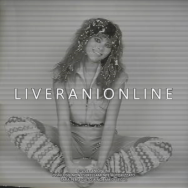 RETROSPETTIVA MARINA OCCHIENA CANTANTE NELLA FOTO MARINA OCCHIENA NELL\'ANNO 1982 A MILANO AG ALDO LIVERANI SAS  