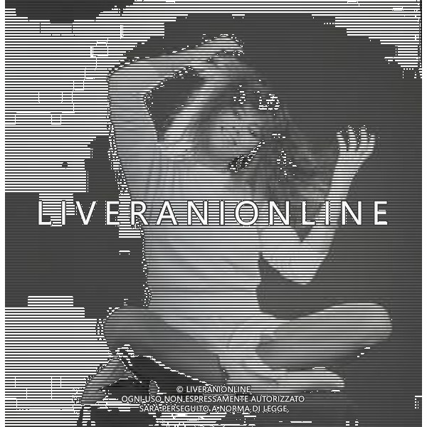 RETROSPETTIVA MARINA OCCHIENA CANTANTE NELLA FOTO MARINA OCCHIENA NELL\'ANNO 1982 A MILANO AG ALDO LIVERANI SAS  