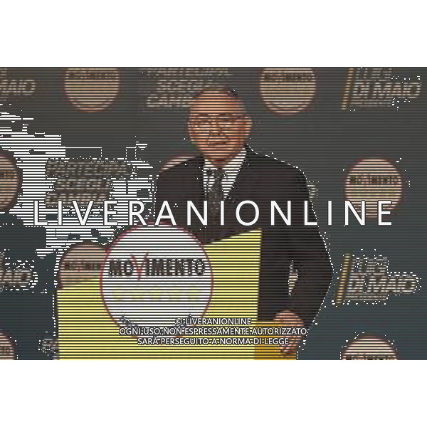 Campagna elettorale del Movimento 5 Stelle a Bellaria15/02/2018 nella foto: Emilio Carelli ©Claudio Zamagni/Agenzia Aldo Liverani s.a.s.