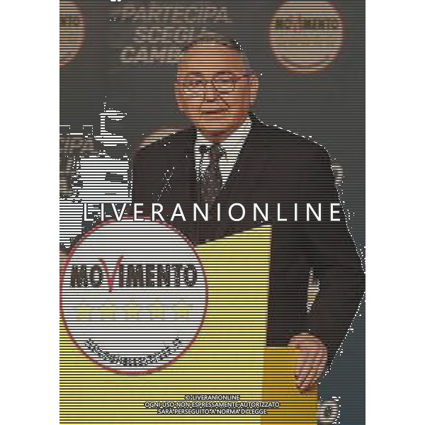 Campagna elettorale del Movimento 5 Stelle a Bellaria15/02/2018 nella foto: Emilio Carelli ©Claudio Zamagni/Agenzia Aldo Liverani s.a.s.