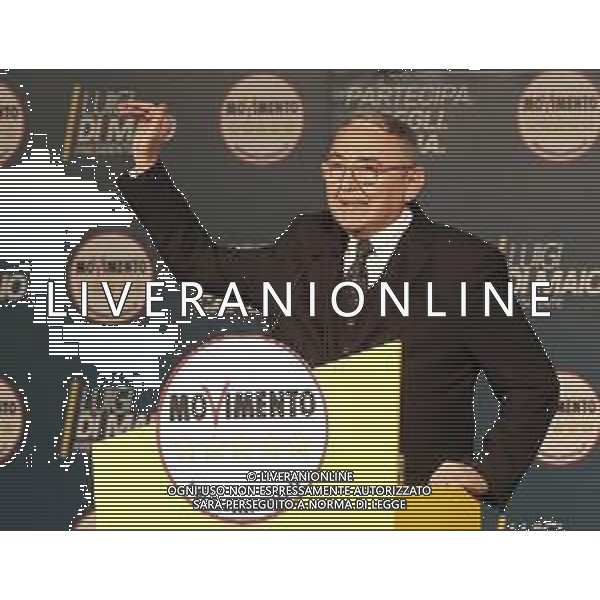 Campagna elettorale del Movimento 5 Stelle a Bellaria15/02/2018 nella foto: Emilio Carelli ©Claudio Zamagni/Agenzia Aldo Liverani s.a.s.