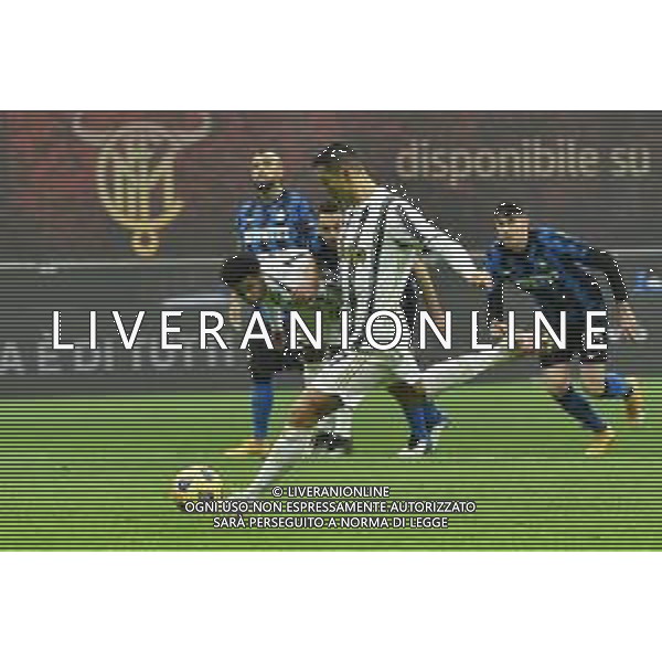 Cristiano Ronaldo (Juventus) segna il gol dell\'1 a 1 su rigore Inter vs Juventus Coppa Italia - semifinale gara di andata Milano 02-02-2021 Stadio Giuseppe Meazza - San Siro foto Roberto Garavaglia/ag. Aldo Liverani sas