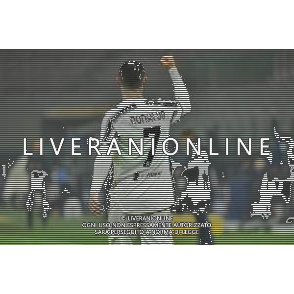Cristiano Ronaldo (Juventus) esulta dopo il gol dell\'1 a 1 Inter vs Juventus Coppa Italia - semifinale gara di andata Milano 02-02-2021 Stadio Giuseppe Meazza - San Siro foto Roberto Garavaglia/ag. Aldo Liverani sas