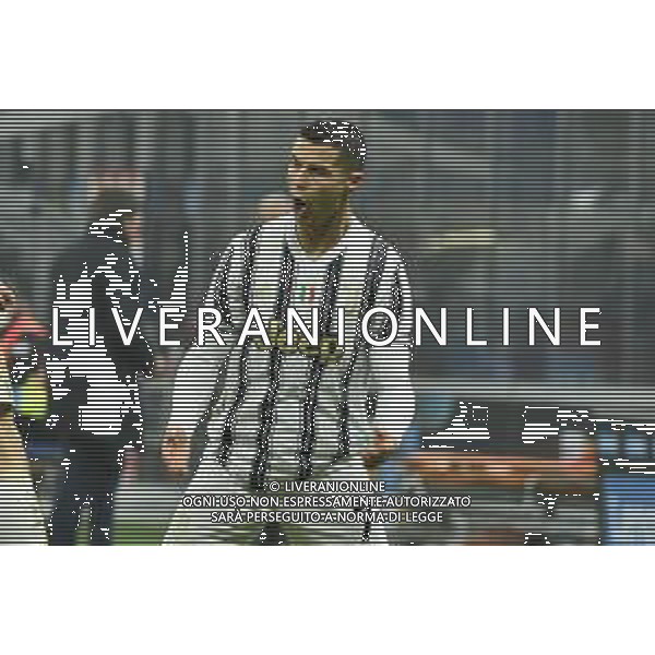 Cristiano Ronaldo (Juventus) esulta dopo il gol del 1 a 2 Inter vs Juventus Coppa Italia - semifinale gara di andata Milano 02-02-2021 Stadio Giuseppe Meazza - San Siro foto Roberto Garavaglia/ag. Aldo Liverani sas