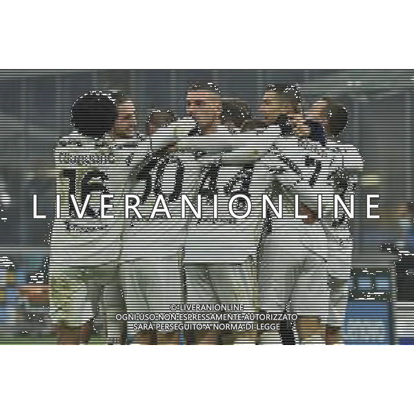 Cristiano Ronaldo (Juventus) esulta dopo il gol del 1 a 2 Inter vs Juventus Coppa Italia - semifinale gara di andata Milano 02-02-2021 Stadio Giuseppe Meazza - San Siro foto Roberto Garavaglia/ag. Aldo Liverani sas