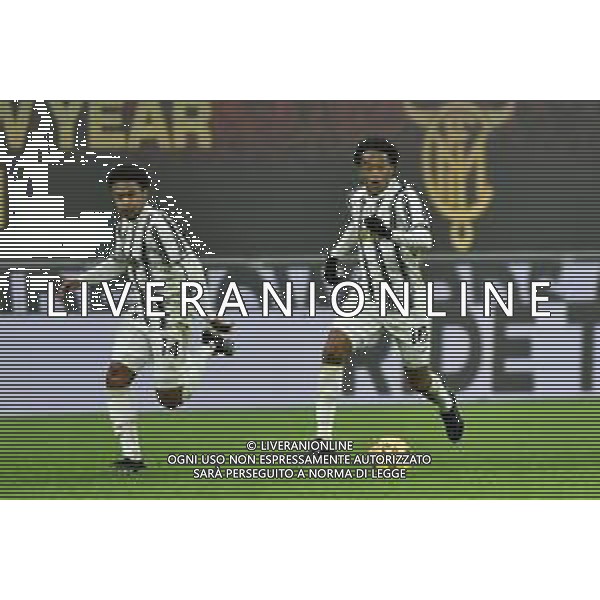 Weston McKennie (Juventus) e Juan Cuadrado (Juventus) Inter vs Juventus Coppa Italia - semifinale gara di andata Milano 02-02-2021 Stadio Giuseppe Meazza - San Siro foto Roberto Garavaglia/ag. Aldo Liverani sas