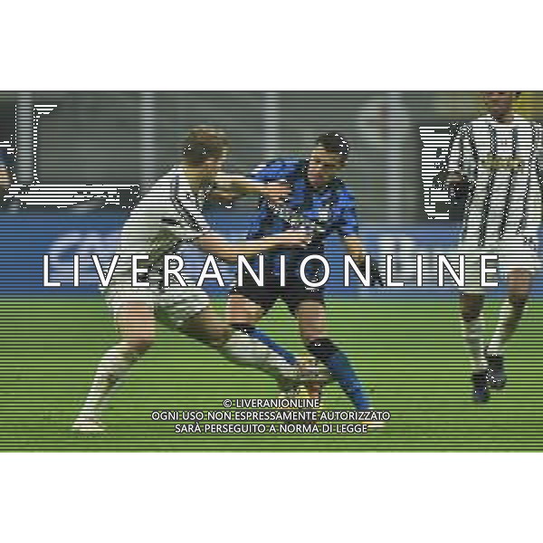Matthijs De Ligt (Juventus) e Alexis Sanchez (Inter) Inter vs Juventus Coppa Italia - semifinale gara di andata Milano 02-02-2021 Stadio Giuseppe Meazza - San Siro foto Roberto Garavaglia/ag. Aldo Liverani sas/AGENZIA ALDO LIVERANI SAS