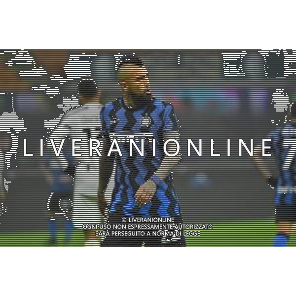 Arturo Vidal (Inter) contrariato per il cambio Inter vs Juventus Coppa Italia - semifinale gara di andata Milano 02-02-2021 Stadio Giuseppe Meazza - San Siro foto Roberto Garavaglia/ag. Aldo Liverani sas/AGENZIA ALDO LIVERANI SAS