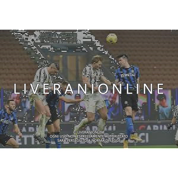 Merih Demiral (Juventus) e Matthijs De Ligt (Juventus) in fase difensiva Inter vs Juventus Coppa Italia - semifinale gara di andata Milano 02-02-2021 Stadio Giuseppe Meazza - San Siro foto Roberto Garavaglia/ag. Aldo Liverani sas/AGENZIA ALDO LIVERANI SAS