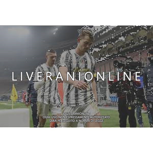Merih Demiral (Juventus) SX e Matthijs De Ligt (Juventus) DX Inter vs Juventus Coppa Italia - semifinale gara di andata Milano 02-02-2021 Stadio Giuseppe Meazza - San Siro foto Roberto Garavaglia/ag. Aldo Liverani sas