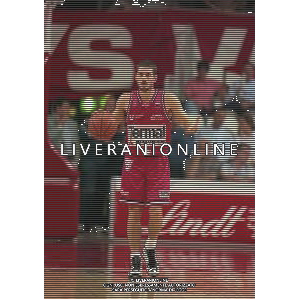 11-10-1998 VARESE CAMPIONATO DI BASKET SERIE A 1 VARESE ROOSTER- TERMAL IMOLA NELLA FOTO FAZZI CRISTIANO AG ALDO LIVERANI SAS