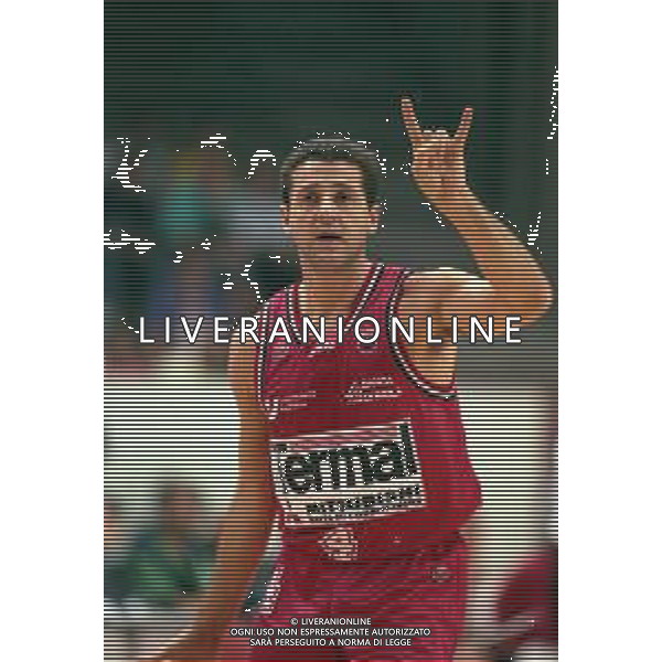 11-10-1998 VARESE CAMPIONATO DI BASKET SERIE A 1 VARESE ROOSTER- TERMAL IMOLA NELLA FOTO BORTOLON PAOLO AG ALDO LIVERANI SAS