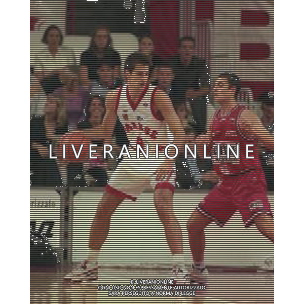 11-10-1998 VARESE CAMPIONATO DI BASKET SERIE A 1 VARESE ROOSTER- TERMAL IMOLA NELLA FOTO FRANCESCO VESCOVI AG ALDO LIVERANI SAS