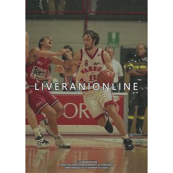 11-10-1998 VARESE CAMPIONATO DI BASKET SERIE A 1 VARESE ROOSTER- TERMAL IMOLA NELLA FOTO ANDREA MENEGHIN AG ALDO LIVERANI SAS
