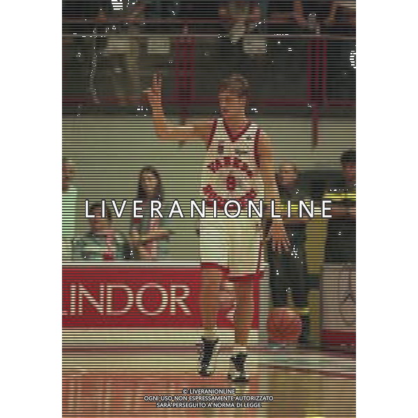 11-10-1998 VARESE CAMPIONATO DI BASKET SERIE A 1 VARESE ROOSTER- TERMAL IMOLA NELLA FOTO ALESSANDRO DE POL AG ALDO LIVERANI SAS