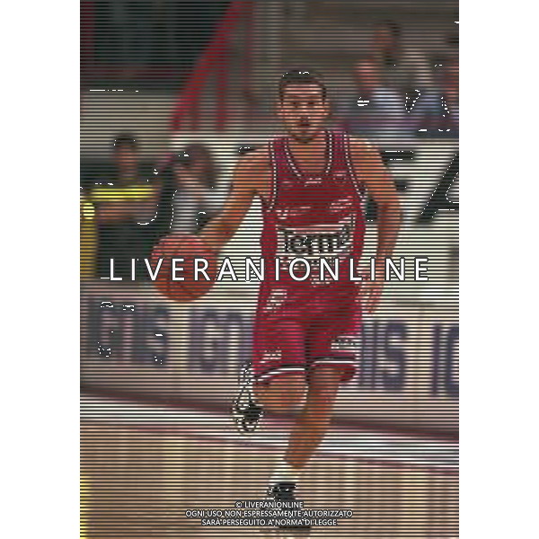 11-10-1998 VARESE CAMPIONATO DI BASKET SERIE A 1 VARESE ROOSTER- TERMAL IMOLA NELLA FOTO FAZZI CRISTIANO AG ALDO LIVERANI SAS