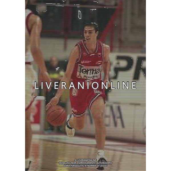 11-10-1998 VARESE CAMPIONATO DI BASKET SERIE A 1 VARESE ROOSTER- TERMAL IMOLA NELLA FOTO VINCENZO ESPOSITO AG ALDO LIVERANI SAS