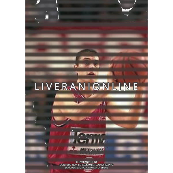 11-10-1998 VARESE CAMPIONATO DI BASKET SERIE A 1 VARESE ROOSTER- TERMAL IMOLA NELLA FOTO VINCENZO ESPOSITO AG ALDO LIVERANI SAS