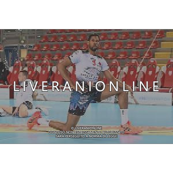 Roberto Bartomeoli/LM - Cucine Lube Civitanova vs Sir Safety Conad Perugia - Volleyball Italian Serie A Men Superleague Championship 2020/2021 03 February 2021 - Eurosuole Forum, civitanova marche, Italy Photo showing: Wilfredo Leon Venero (Sir Safety Conad Perugia) @LM/Roberto Bartomeoli/ AGENZIA ALDO LIVERANI SAS