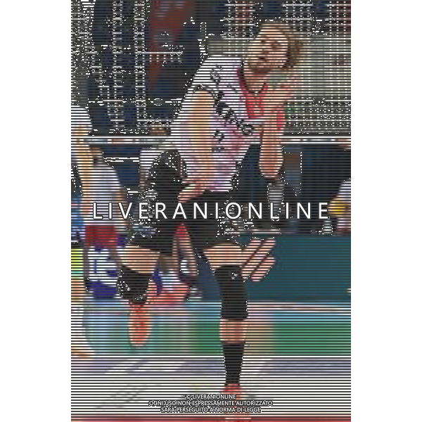Roberto Bartomeoli/LM - Cucine Lube Civitanova vs Sir Safety Conad Perugia - Volleyball Italian Serie A Men Superleague Championship 2020/2021 03 February 2021 - Eurosuole Forum, civitanova marche, Italy Photo showing: Kamil Rychlicki (Cucine Lube Civitanova) @LM/Roberto Bartomeoli/ AGENZIA ALDO LIVERANI SAS
