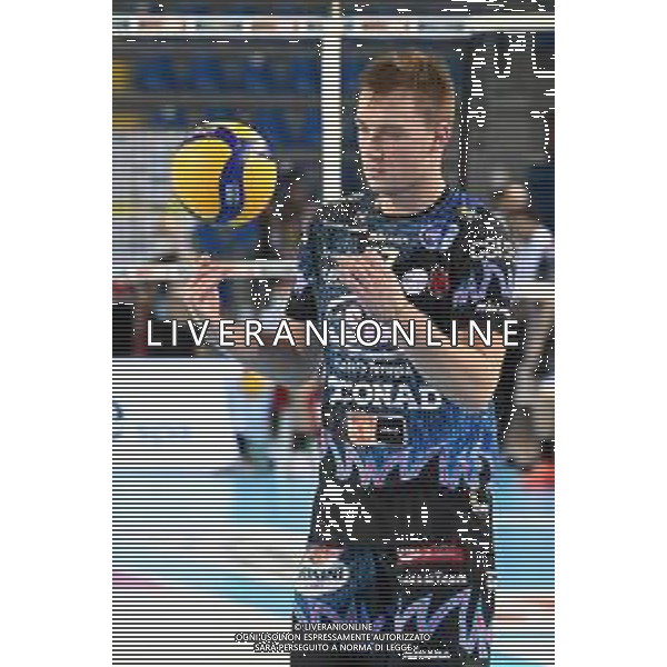 Roberto Bartomeoli/LM - Cucine Lube Civitanova vs Sir Safety Conad Perugia - Volleyball Italian Serie A Men Superleague Championship 2020/2021 03 February 2021 - Eurosuole Forum, civitanova marche, Italy Photo showing: Oleh Plotnytskyi (Sir Safety Conad Perugia) @LM/Roberto Bartomeoli/ AGENZIA ALDO LIVERANI SAS