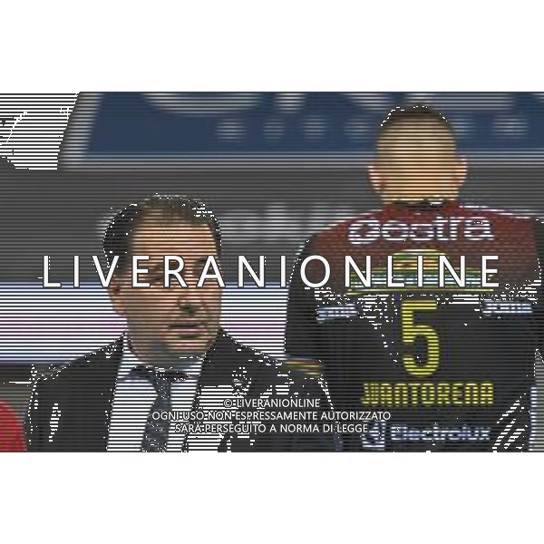 Roberto Bartomeoli/LM - Cucine Lube Civitanova vs Sir Safety Conad Perugia - Volleyball Italian Serie A Men Superleague Championship 2020/2021 03 February 2021 - Eurosuole Forum, civitanova marche, Italy Photo showing: Ferdinando De Giorgi (Coach of Cucine Lube Civitanova) @LM/Roberto Bartomeoli/ AGENZIA ALDO LIVERANI SAS