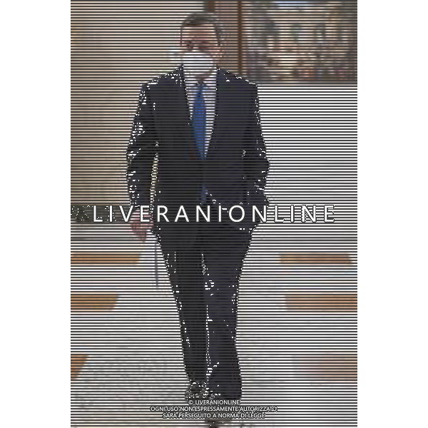 Roma - Il Prof. Mario Draghi al suo arrivo al Quirinle , oggi 3 febbraio 2021. (Foto di Paolo Giandotti - Ufficio per la Stampa e la Comunicazione della Presidenza della Repubblica) / AGENZIA ALDO LIVERANI SAS
