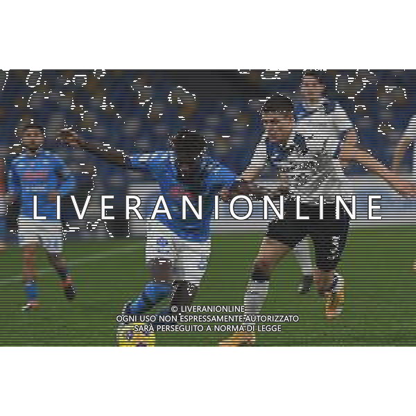 Renato Olimpio/LM - SSC Napoli vs Atalanta BC - Italian football Coppa Italia match 2020/2021 03 February 2021 - Diego Armando Maradona stadium, naples, Italy Photo showing: Tiemou√à Bakayoko ( SSC :Napoli ) IN ADVANCE Maehhle Joakim Atalanta Bergamasca Calcio ) ( @LM/Renato Olimpio AG ALDO LIVERANI SAS