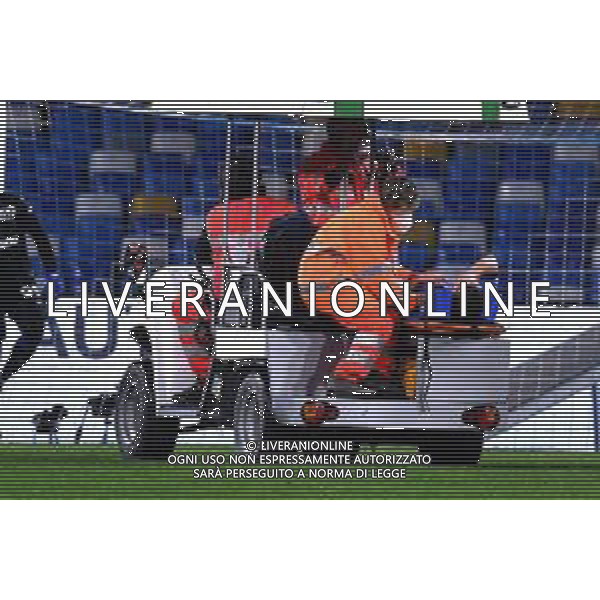 Renato Olimpio/LM - SSC Napoli vs Atalanta BC - Italian football Coppa Italia match 2020/2021 03 February 2021 - Diego Armando Maradona stadium, naples, Italy Photo showing: injury Diego Demme ( SSC Napoli ) @LM/Renato Olimpio AG ALDO LIVERANI SAS