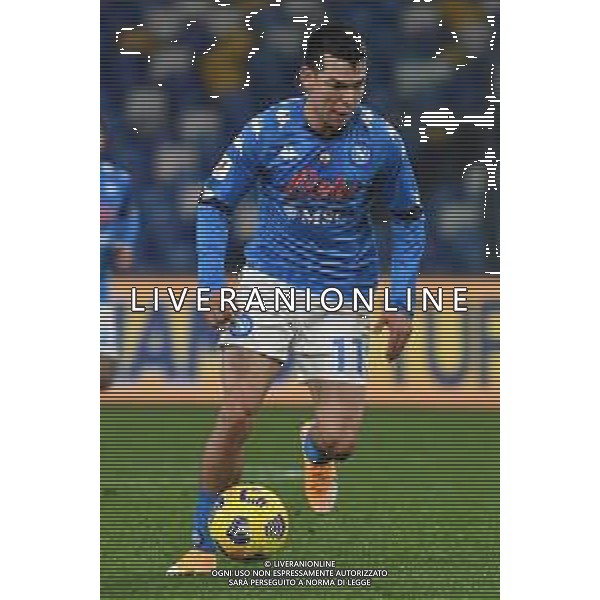 Renato Olimpio/LM - SSC Napoli vs Atalanta BC - Italian football Coppa Italia match 2020/2021 03 February 2021 - Diego Armando Maradona stadium, naples, Italy Photo showing: Hirving Lozano ( SSC Napoli ) @LM/Renato Olimpio AG ALDO LIVERANI SAS
