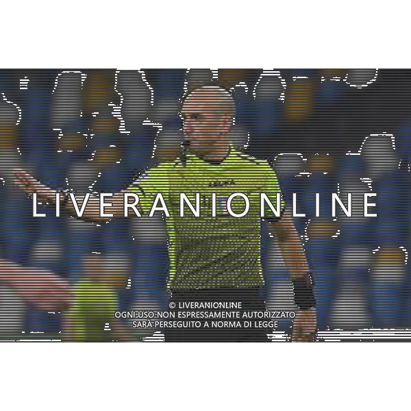 Renato Olimpio/LM - SSC Napoli vs Atalanta BC - Italian football Coppa Italia match 2020/2021 03 February 2021 - Diego Armando Maradona stadium, naples, Italy Photo showing: Michael Fabbri ( referee ) @LM/Renato Olimpio AG ALDO LIVERANI SAS