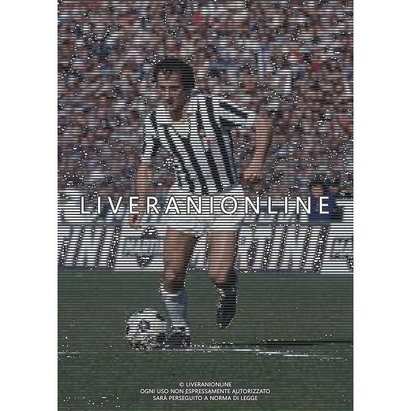 JUVENTUS CALCIO - RETROSPETTIVA NELLA FOTO FURINO GIUSEPPE AGENZIA ALDO LIVERANI