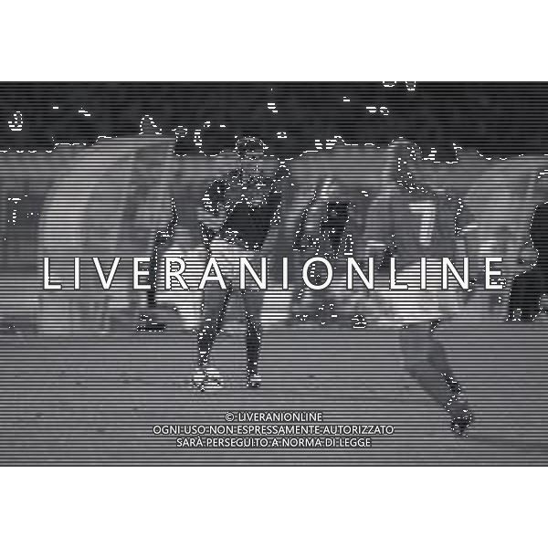 14-10-1992 CAGLIARI QUALIFICAZIONE AI MONDIALI ITALIA SVIZZERA 2-2 NELLA FOTO MAURO TASSOTTI AG ALDO LIVERANI SAS