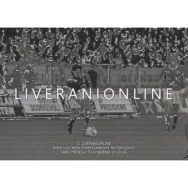 14-10-1992 CAGLIARI QUALIFICAZIONE AI MONDIALI ITALIA SVIZZERA 2-2 NELLA FOTO ALESSANDRO BIANCHI AG ALDO LIVERANI SAS