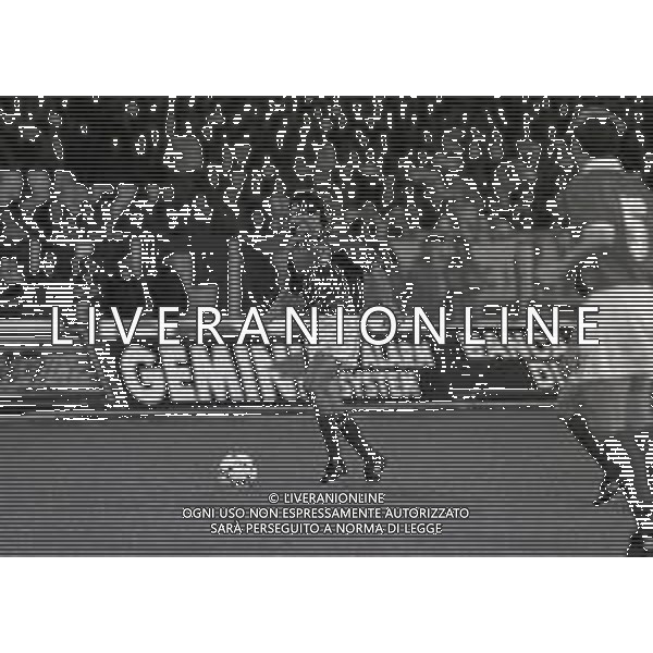 14-10-1992 CAGLIARI QUALIFICAZIONE AI MONDIALI ITALIA SVIZZERA 2-2 NELLA FOTO ALESSANDRO BIANCHI AG ALDO LIVERANI SAS