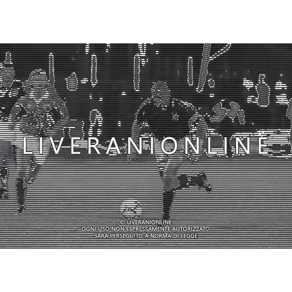 14-10-1992 CAGLIARI QUALIFICAZIONE AI MONDIALI ITALIA SVIZZERA 2-2 NELLA FOTO GIANLUCA VIALLI AG ALDO LIVERANI SAS