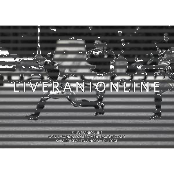 14-10-1992 CAGLIARI QUALIFICAZIONE AI MONDIALI ITALIA SVIZZERA 2-2 NELLA FOTO GIANLUCA VIALLI AG ALDO LIVERANI SAS