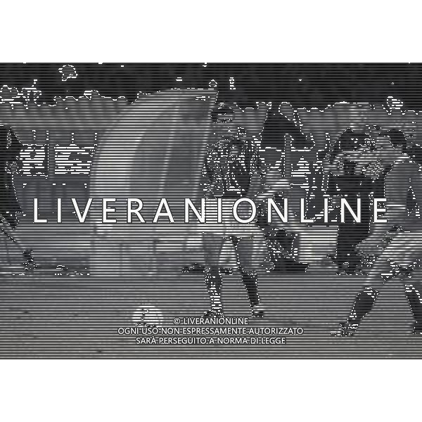 14-10-1992 CAGLIARI QUALIFICAZIONE AI MONDIALI ITALIA SVIZZERA 2-2 NELLA FOTO MAURO TASSOTTI AG ALDO LIVERANI SAS