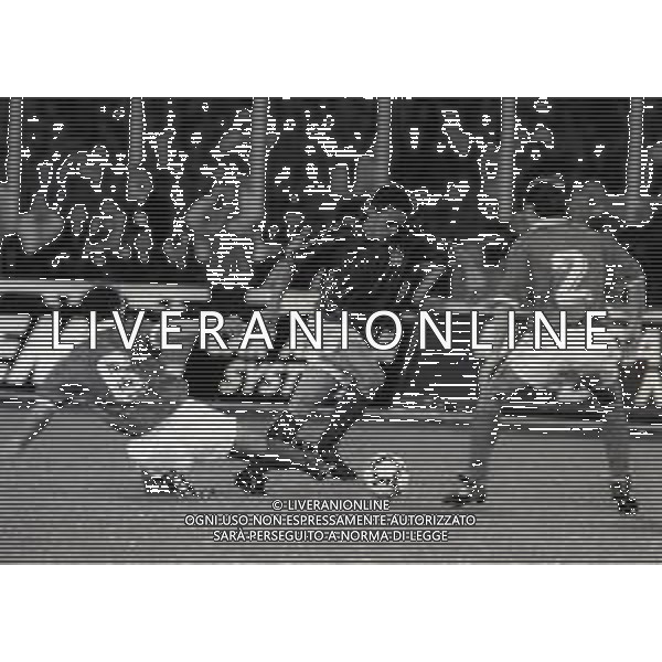 14-10-1992 CAGLIARI QUALIFICAZIONE AI MONDIALI ITALIA SVIZZERA 2-2 NELLA FOTO ROBERTO BAGGIO AG ALDO LIVERANI SAS