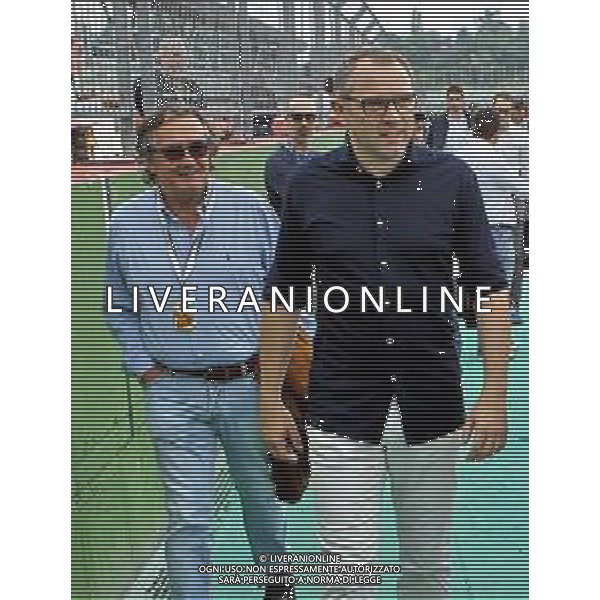 IMOLA FOTO D\'ARCHIVIO 2016 AUTODROMO ENZO E DINO FERRARI NELLA FOTO STEFANO DOMENICALI E GIANCARLO MINARDI ©SANNA /AGENZIA ALDO LIVERANI SAS