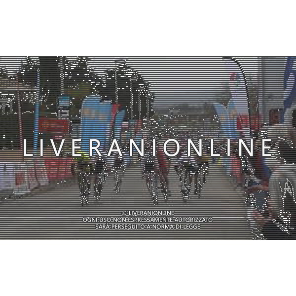04-02-2021 Etoile De Besseges; Tappa 02 Saint Genies De Malgoires - La Calmette; 2021, Bingoal Wb; 2021, Delko; 2021, Qhubeka - Assos; Dupont, Timothy; Barbier, Pierre; Nizzolo, Giacomo; La Calmette; ©SIROTTI / AGENZIA ALDO LIVERANI SAS