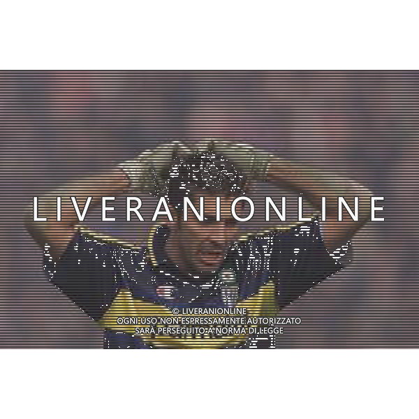 PARMA CALCIO RETROSPETTIVA NELLA FOTO BUFFON GIANLUIGI CALCIATORE DI RUOLO PORTIERE AGENZIA ALDO LIVERANI